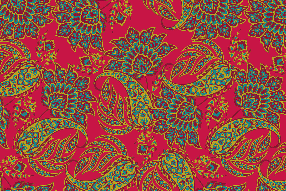 8 Paisley seamless vector pattern, a Background Graphic by antalogiya (Photo 9 of 9)