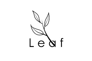 Modern Organic Leaf Logo Symbol, a Branding & Logo Template by Maylianaw28