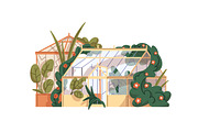 Destroyed city buildings, houses set, an Object Illustration by PaperTrident (Thumbnail 5 of 13)