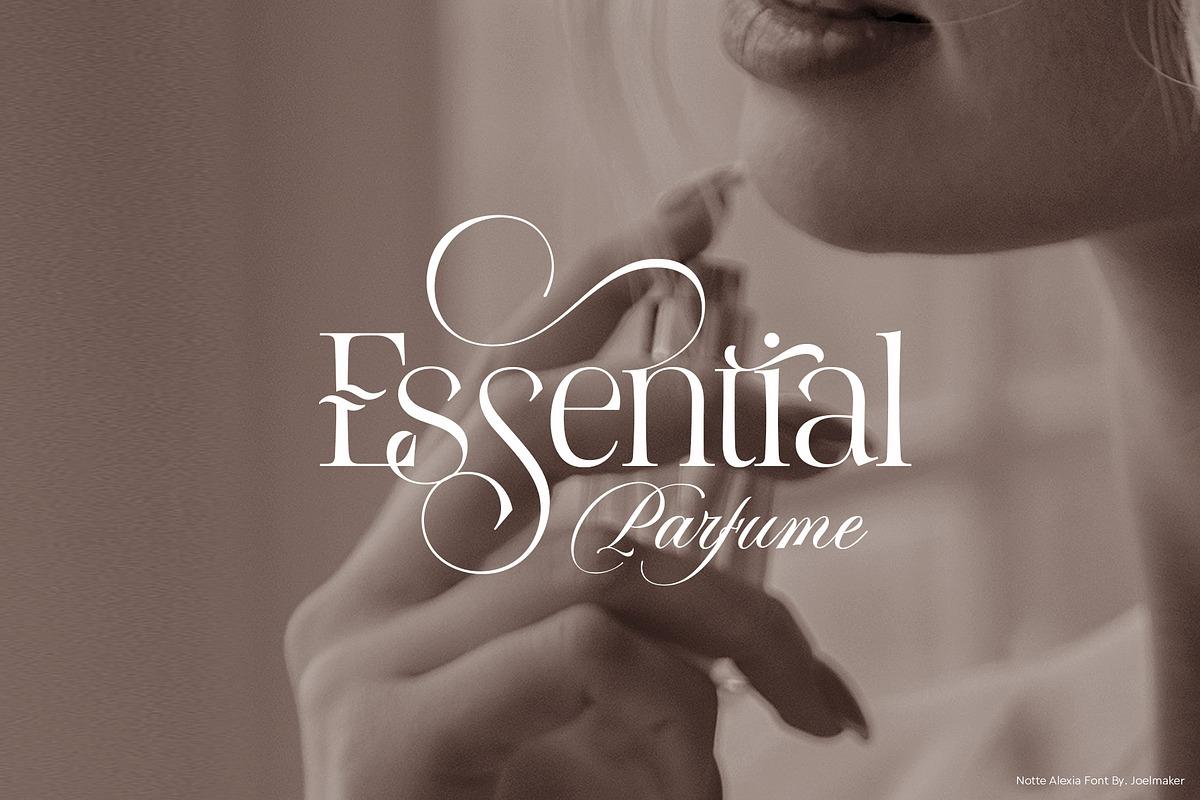 Notte Alexia, a Script Font by joelmaker (Photo 9 of 25)