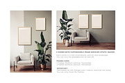 Video&Photo Frame mockups. Interior, a Print Template by Una Matison (Thumbnail 5 of 22)