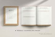 Prompt Journaling Workbook | Canva, a Magazine Template by Designs by Darowan (Thumbnail 3 of 10)