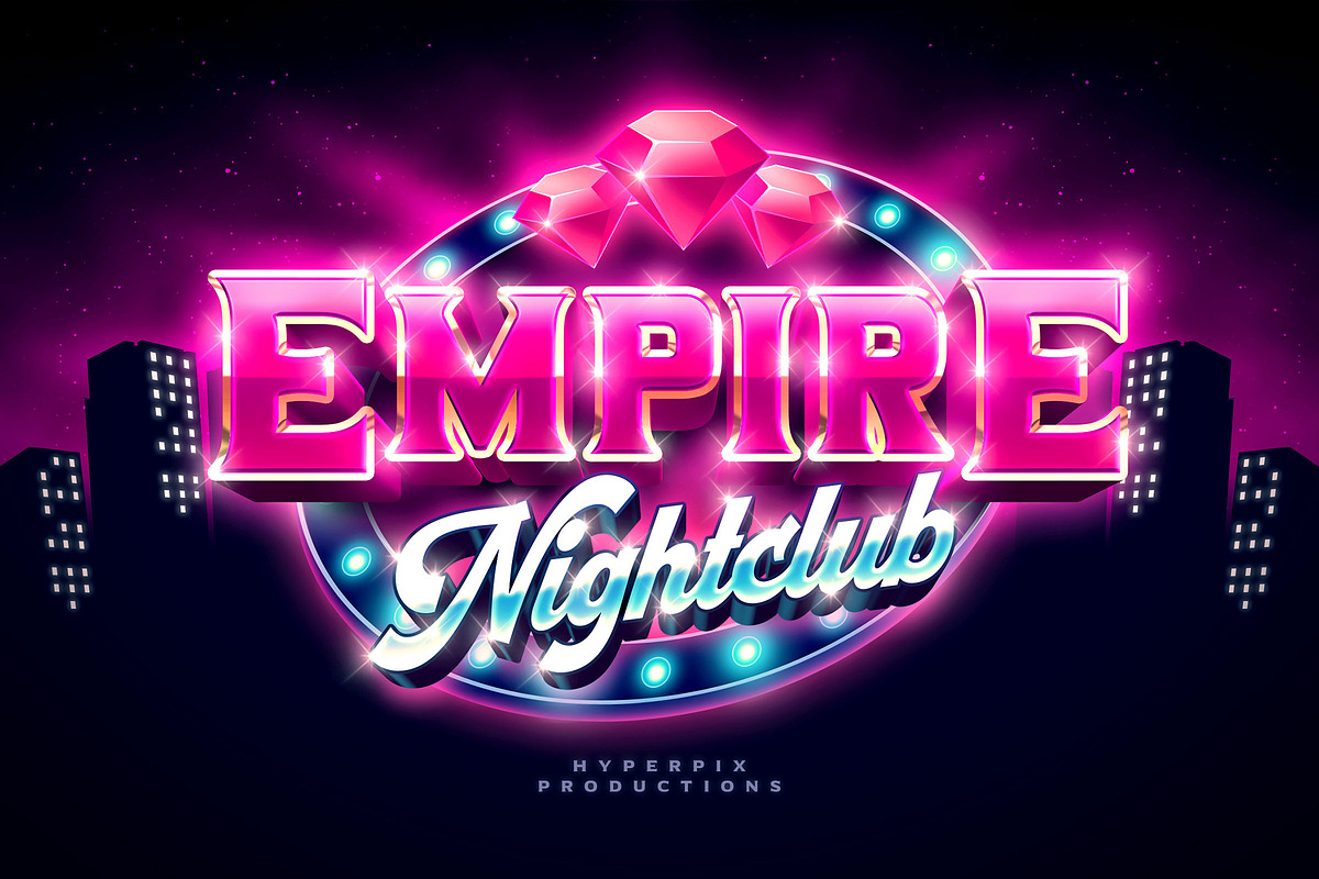 Casino Game Text Effects (12 PSDs), a Layer Style Add-On by Hyperpix Productions (Photo 13 of 19)