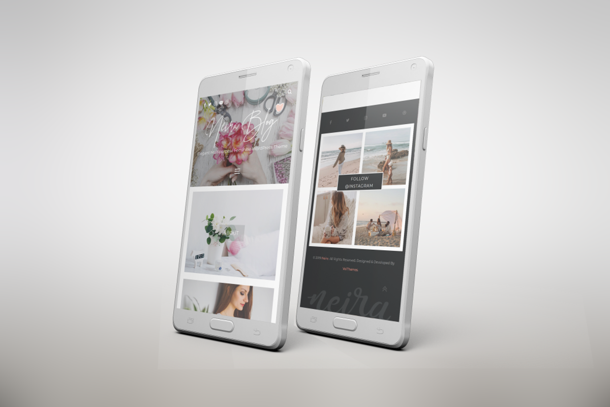 SALE Neira - Feminine WP Theme, a WordPress Template by VolThemes (Photo 7 of 8)