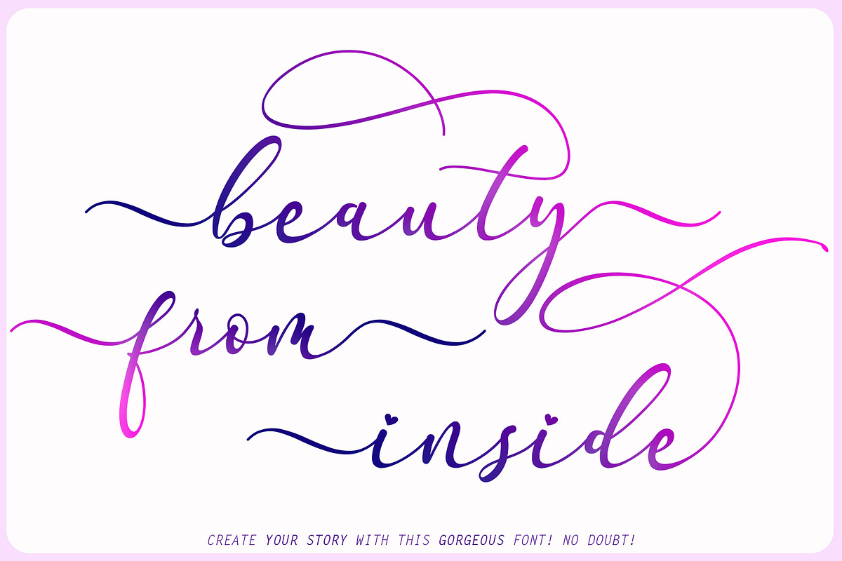 Faradilla / Beautiful Script