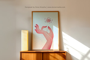 Whisper of Bloom - Illustration, a Decorative Illustration by BloomToLife By Dona
