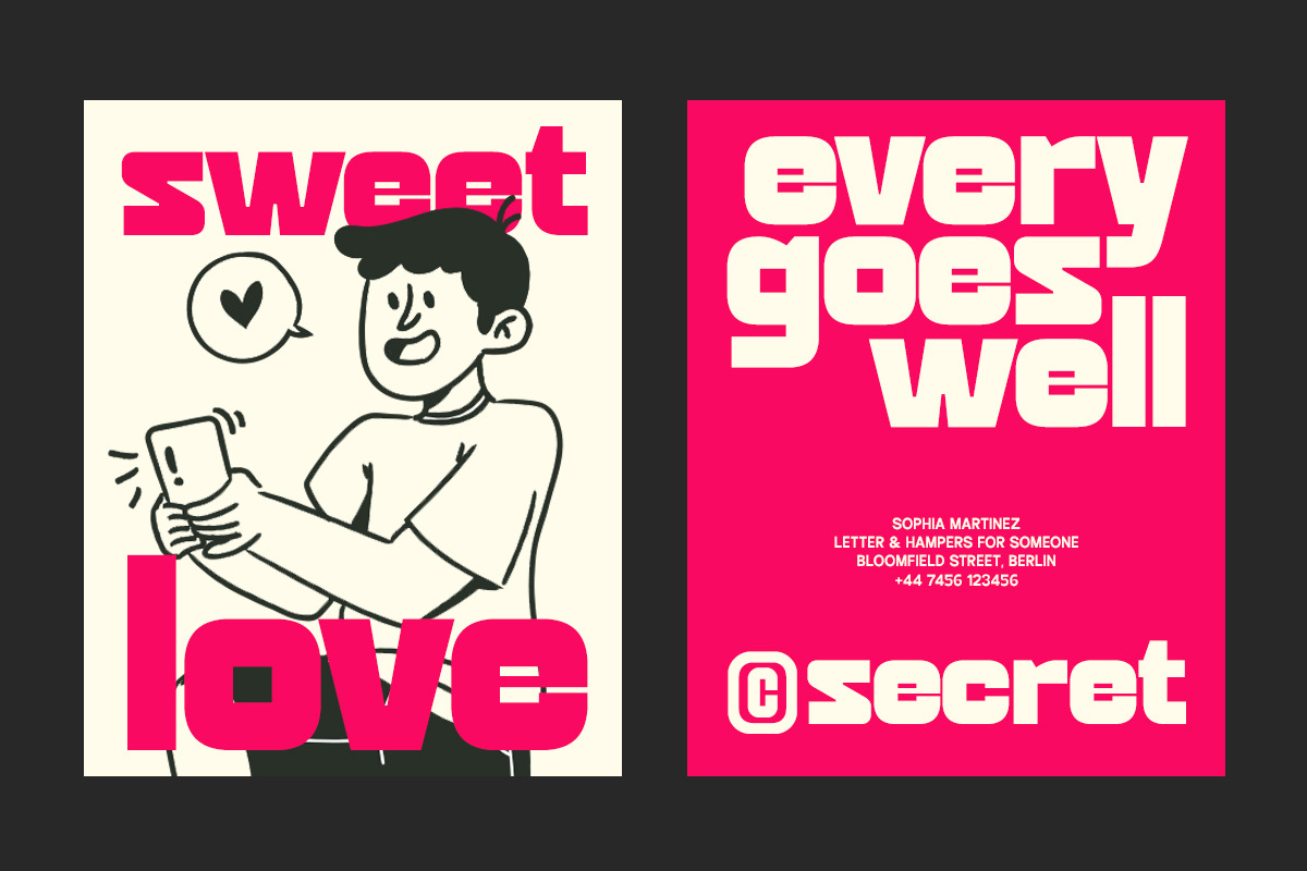 GC Infinity - Display Bold Sans, a Sans Serif Font by Glyphonic (Photo 6 of 16)