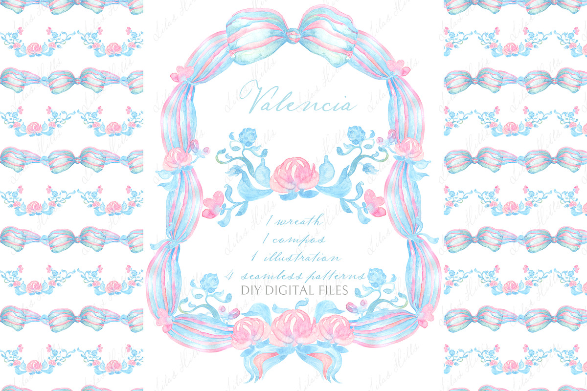 Light Blue and Pink Baby shower, an Illustration by LABFcreations (Photo 2 of 5)