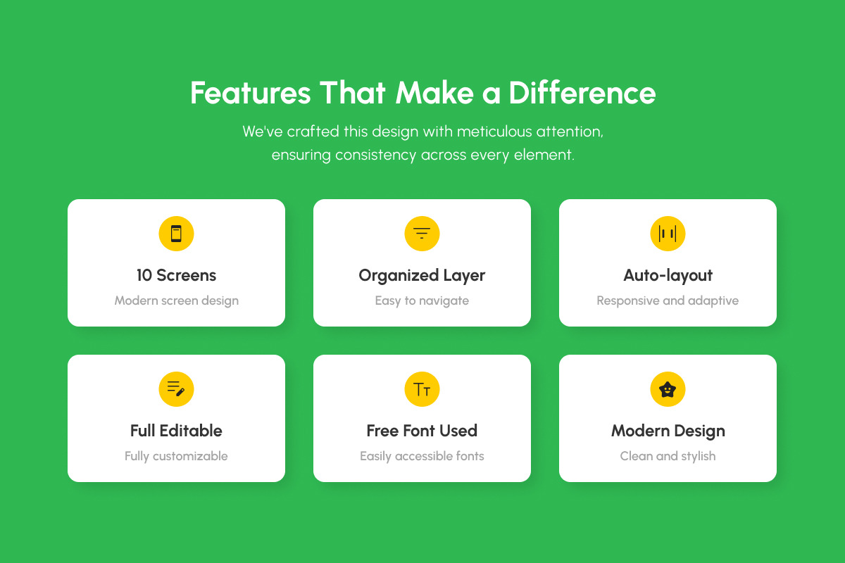 Delishio - Food Delivery App Design, an App Template by productype1 (Photo 2 of 5)