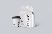 Coffee Packaging Mockups Set, a Cups & Container Mockup by Mockupdaddy (Thumbnail 7 of 22)
