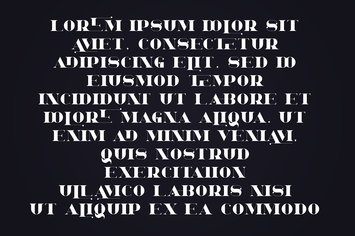 Dream - Magical Serif Font preview 7