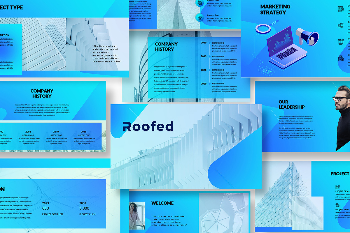 Roofed Corporate Keynote Template, a Presentation Template by temphall (Photo 7 of 8)
