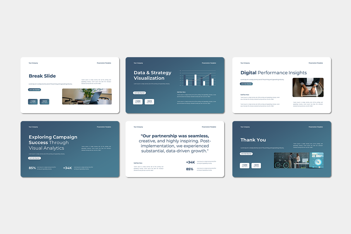 Marketing Strategy - PowerPoint, a Presentation Template by Iqsiart Studio (Photo 3 of 3)