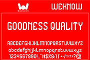 Secret Recipe font, a Sans Serif Font by weknow (Thumbnail 5 of 8)