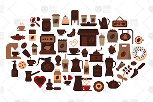 Coffee Symbol Set