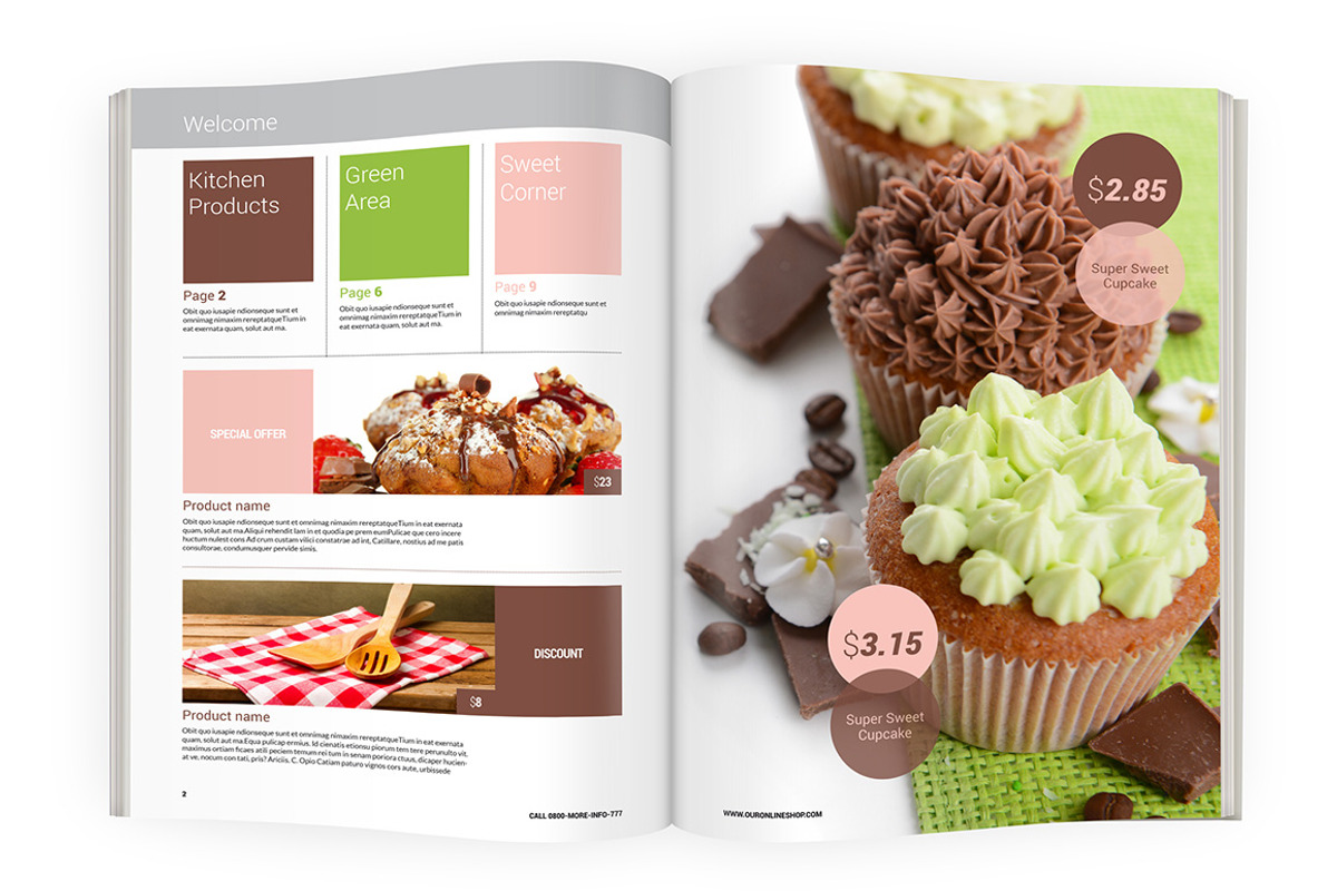 Product Catalog Brochure, a Brochure Template by IndieStock (Photo 2 of 5)