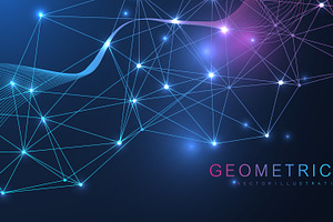 Global network connection, a Background Graphic by pro500