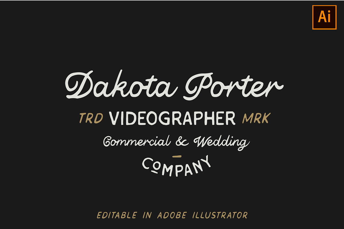 The Parkshore Font Collection, a Script Font by Hustle Supply Co. (Photo 6 of 11)
