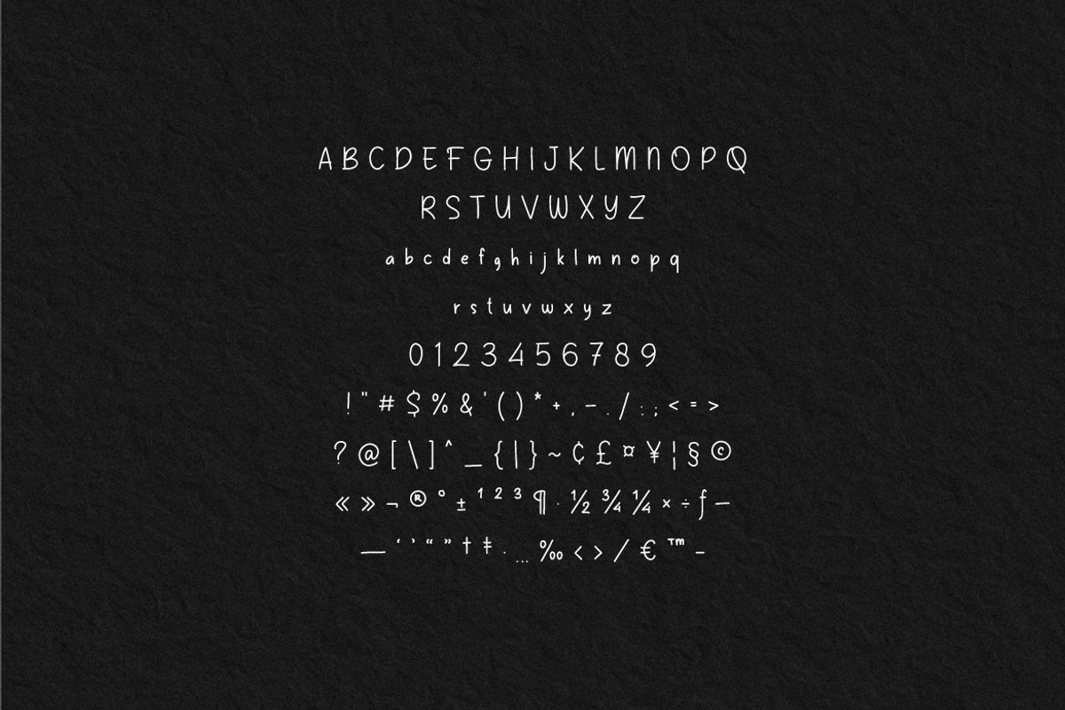 Black Note - Handwritten font, a Handwritten Font by Mightyfire (Photo 4 of 4)