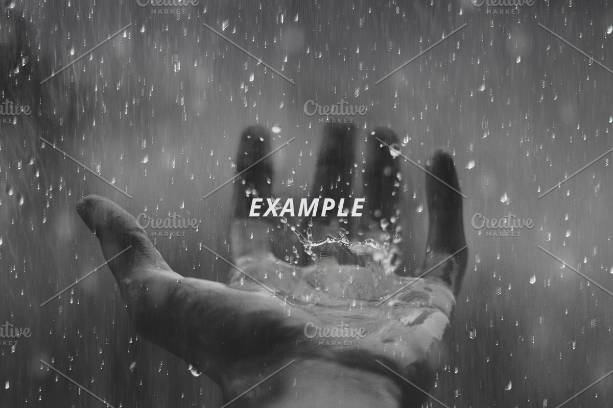 Rain Overlay for Close-Ups, a Texture Graphic by FEINGOLD (Photo 3 of 6)