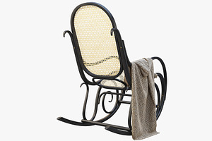 Schaukelstuhl Lounge Chair 3d Model