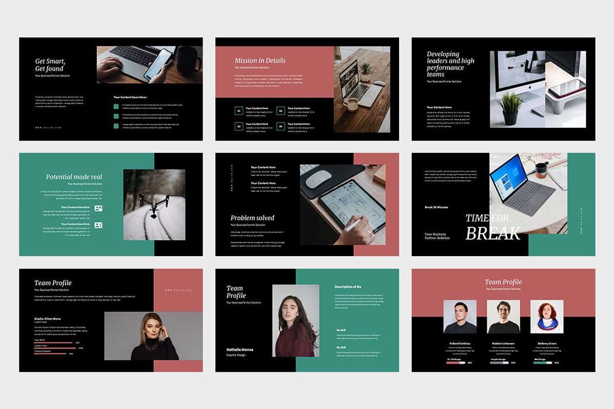 Nolea : Technology Powerpoint, a Presentation Template by Punkl Camp (Photo 7 of 9)