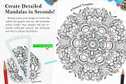 Vector Kaleidoscope for Adobe Ai, a Plug-in Add-On by Drifter Studio (Thumbnail 4 of 9)
