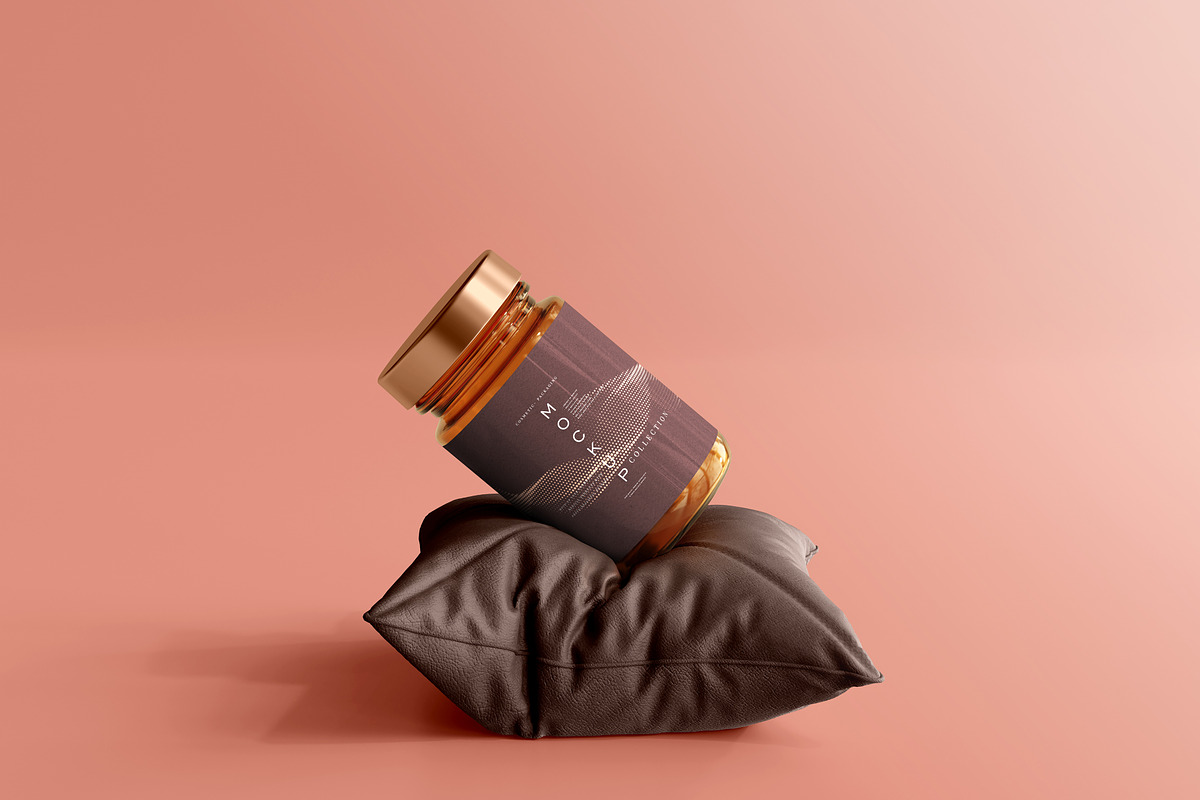 390+ Cosmetic Branding Mockup Scenes, a Cups & Container Mockup by pmvch (Photo 307 of 367)
