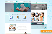 Odontic Care - Website Figma UI Kit, an UI Kit Template by Uptechies (Thumbnail 4 of 4)