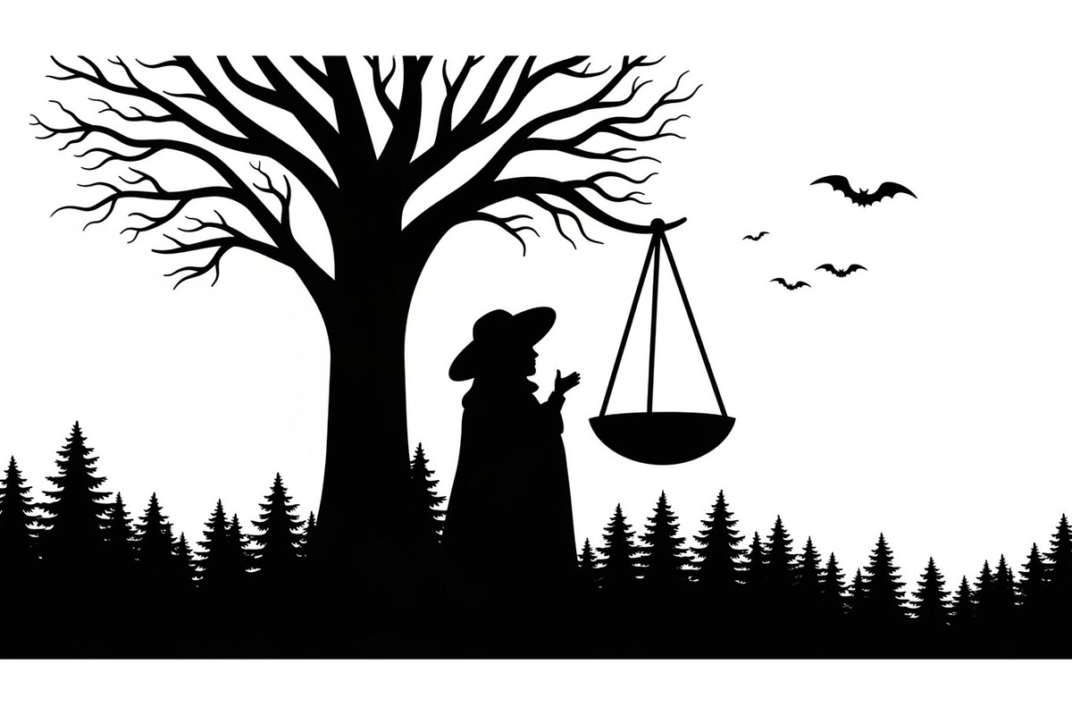 Dark Halloween Forest Design, a Graphic by BIPLOB EXPERT (Photo 2 of 12)