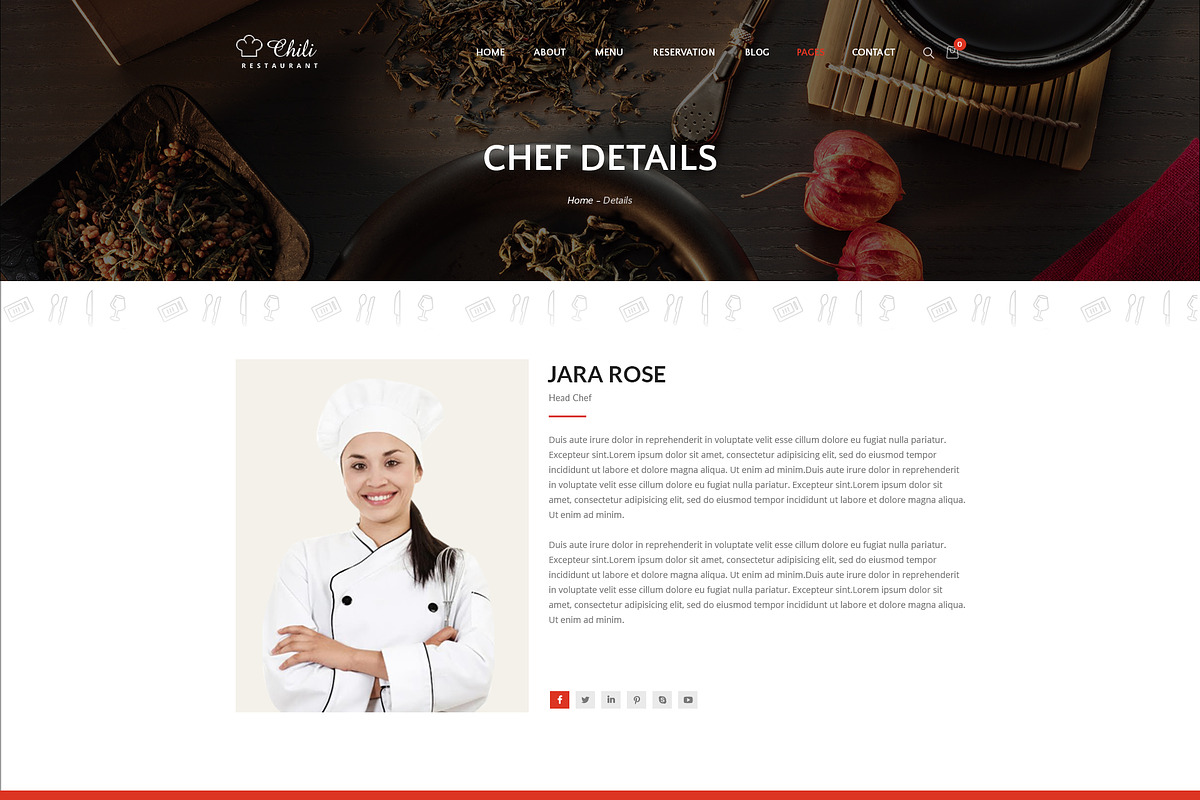 Chili - Photoshop Template (PSD), a Websites & App Template by DigitalCenturySF (Photo 6 of 11)