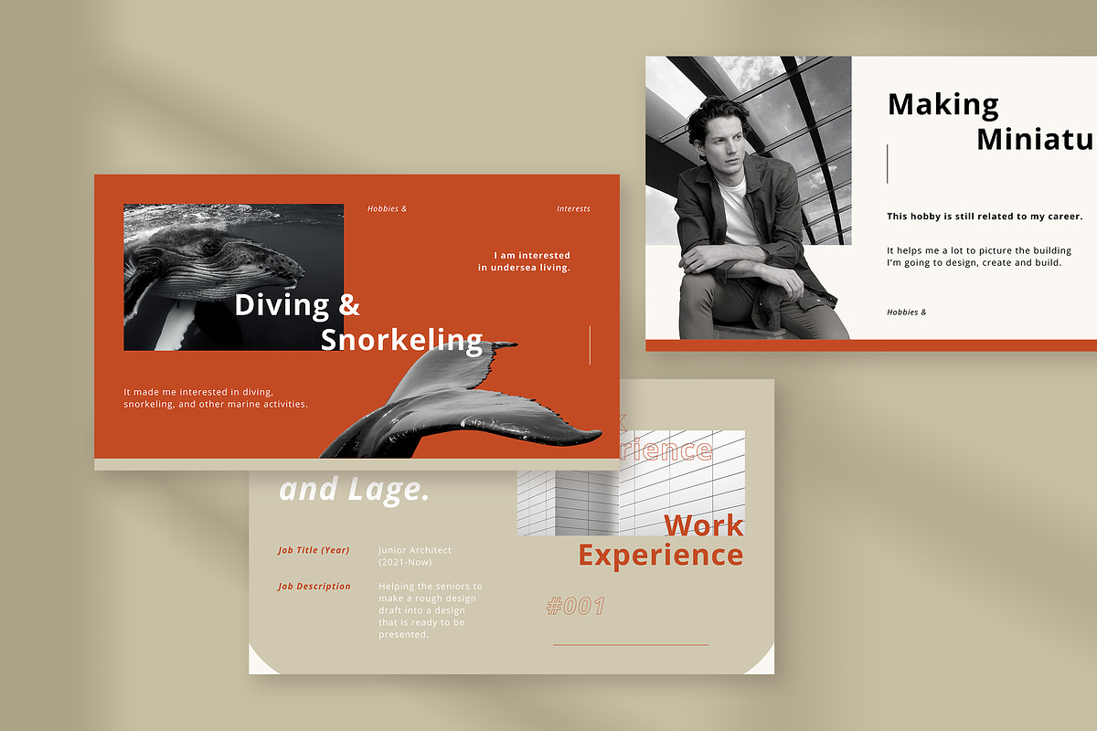 Modern Retro Portfolio Presentation, a Presentation Template by peterdraw (Photo 4 of 6)