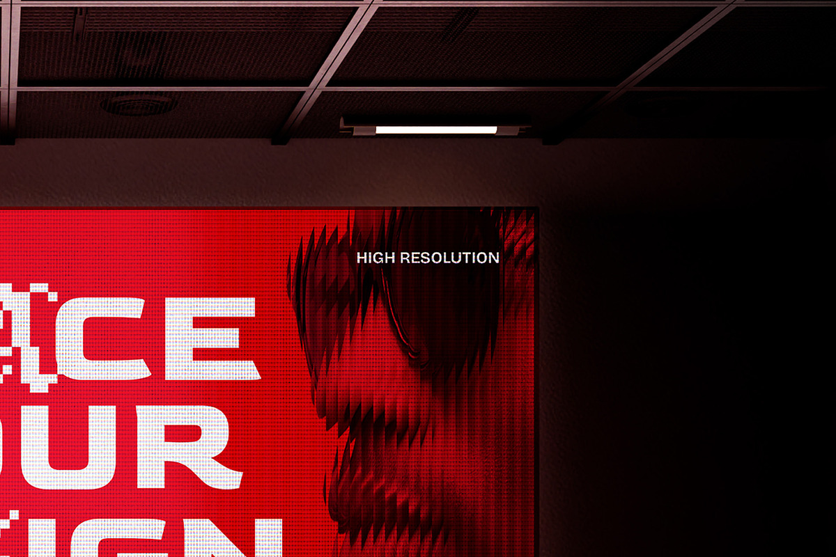 Digital Screen Mockup, an Advertising Mockup by Jiwstudio (Photo 6 of 8)