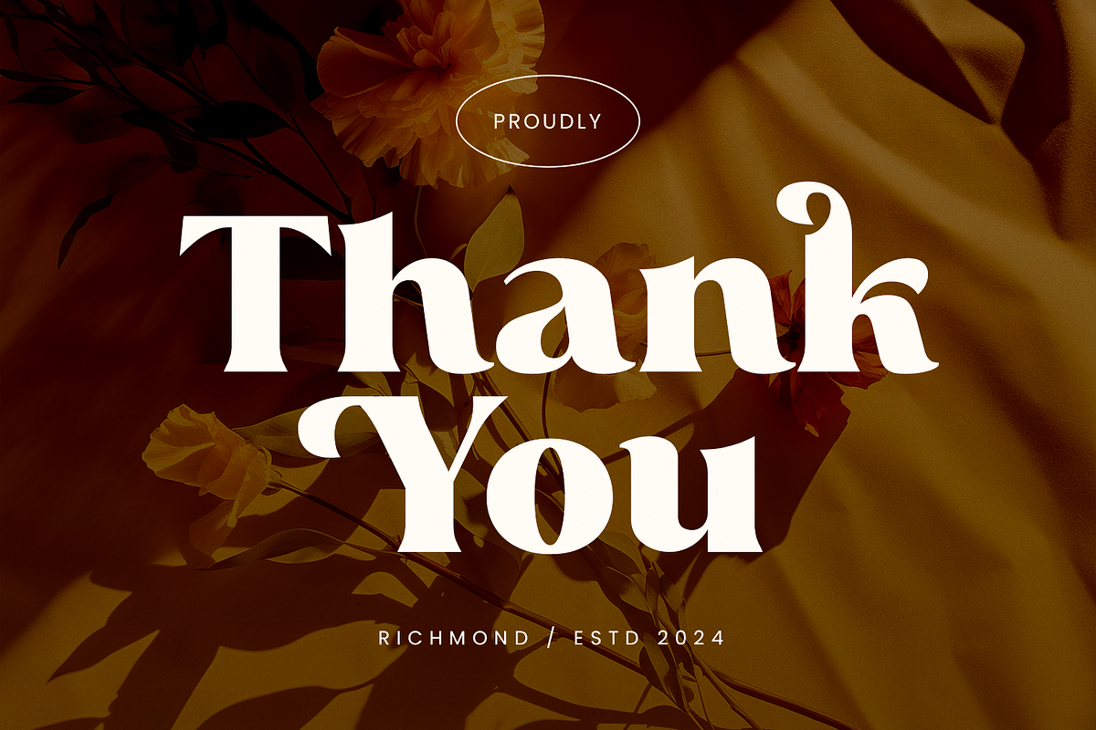 Richmond, a Serif Font by Umitype (Photo 10 of 10)