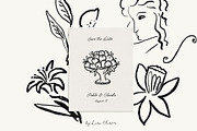 SKETCHES Line Art Drawings, a Decorative Illustration by Lana Elanor (Thumbnail 11 of 14)