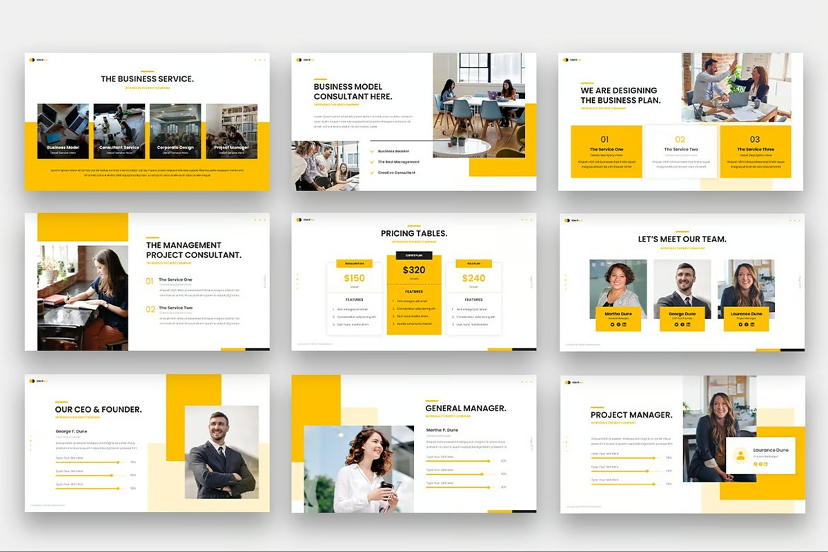 Identico - Company Profile Keynote, a Presentation Template by Fit-tee (Photo 5 of 6)