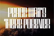 Heaven - Ultra Condensed Sans Serif, a Sans Serif Font by Pian45 Studio (Thumbnail 2 of 8)