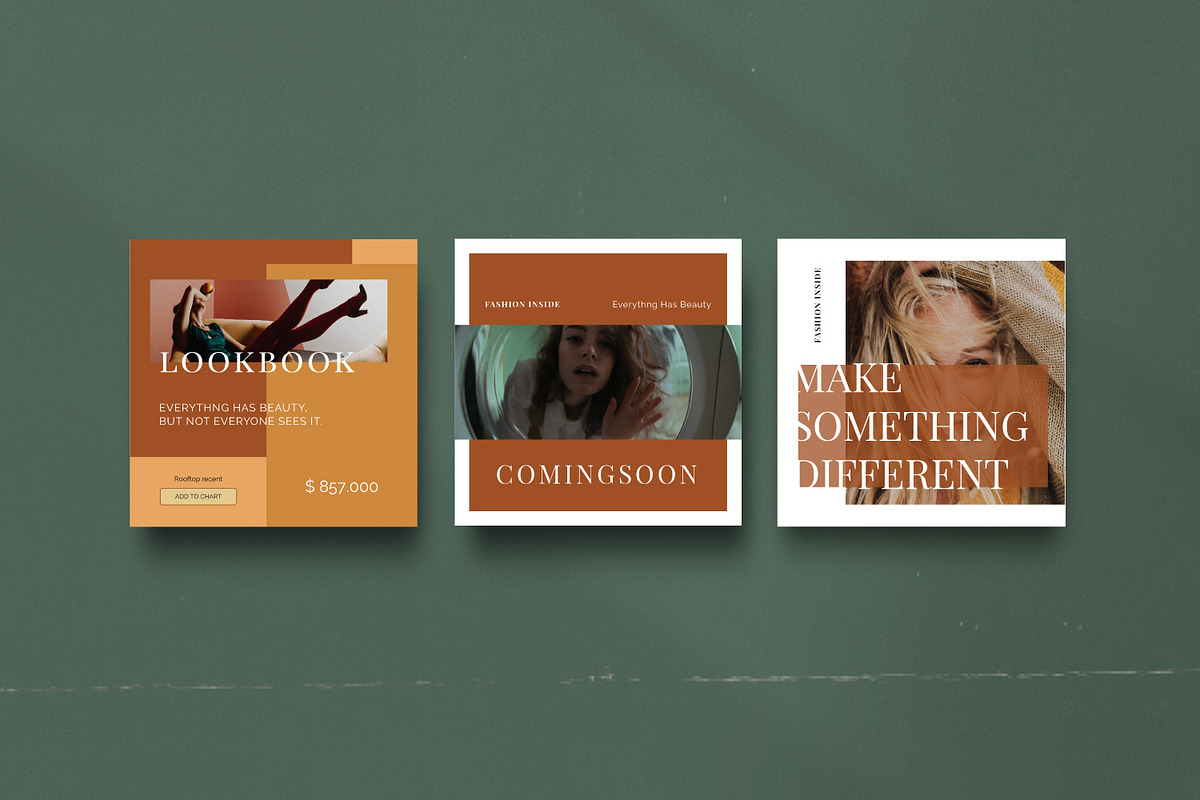 One Step - Social Media Pack+Stories, a Social Media Template by Dirtytemp Studio (Photo 7 of 13)