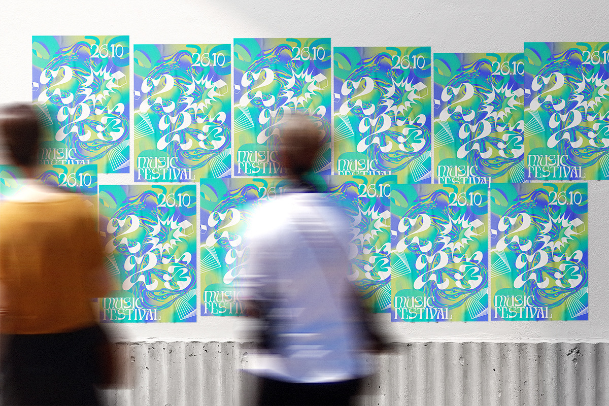 Lime Acid Gradients & Objects, a Texture Graphic by Julie&Taily (Photo 12 of 21)