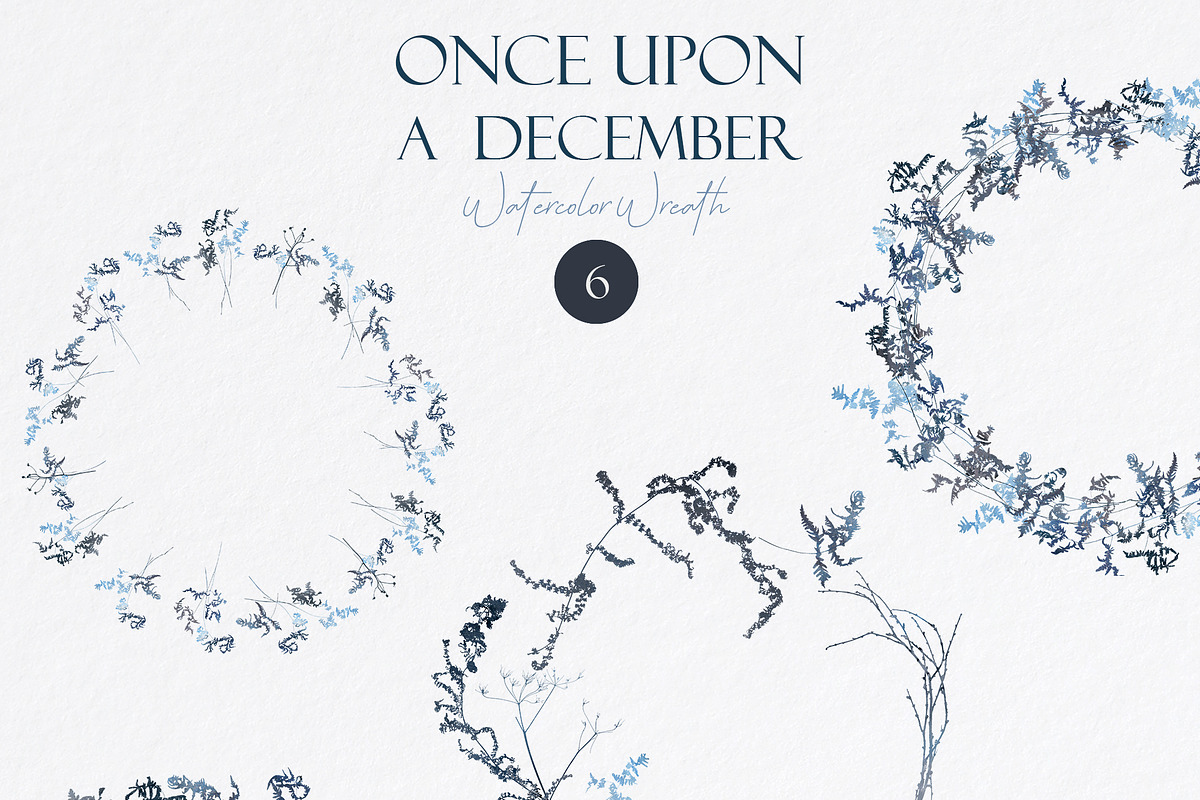 Watercolor Winter Clipart Landscape, an Object Graphic by NataliArkushArt (Photo 5 of 20)