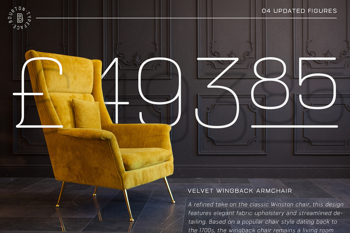 60% OFF Bourton Text Typeface, a Sans Serif Font by Kimmy Design (Photo 8 of 15)