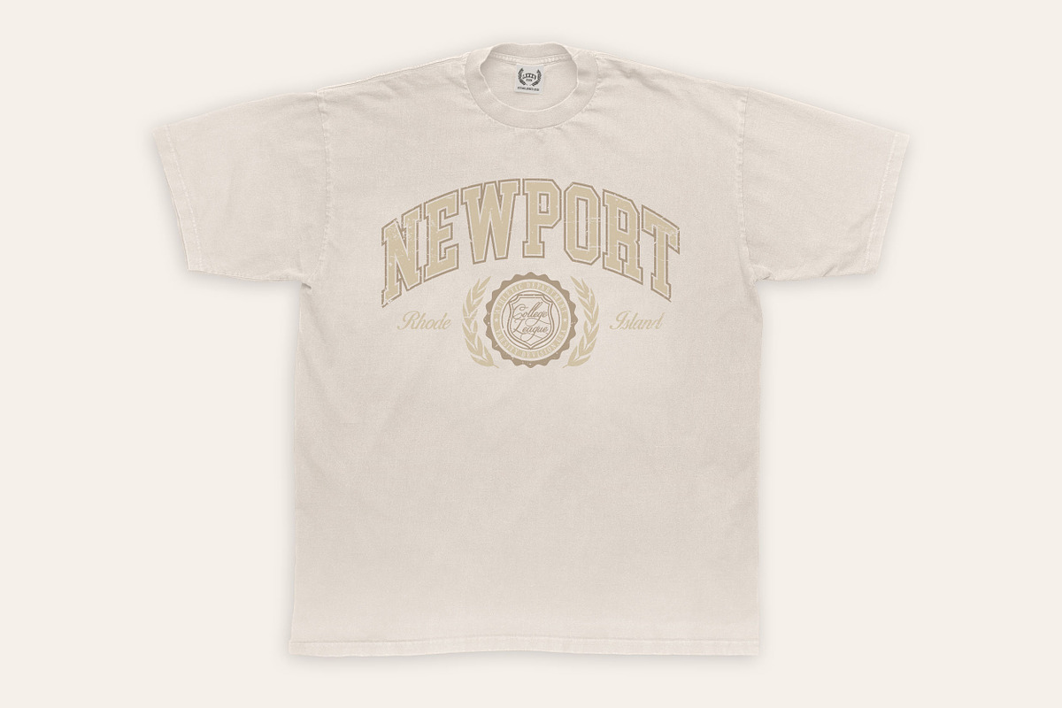 VARSITY Tee | Clothing Production, an Object Graphic by LXXXV | DSGN for Apparel (Photo 2 of 2)