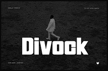 Divock Display Font