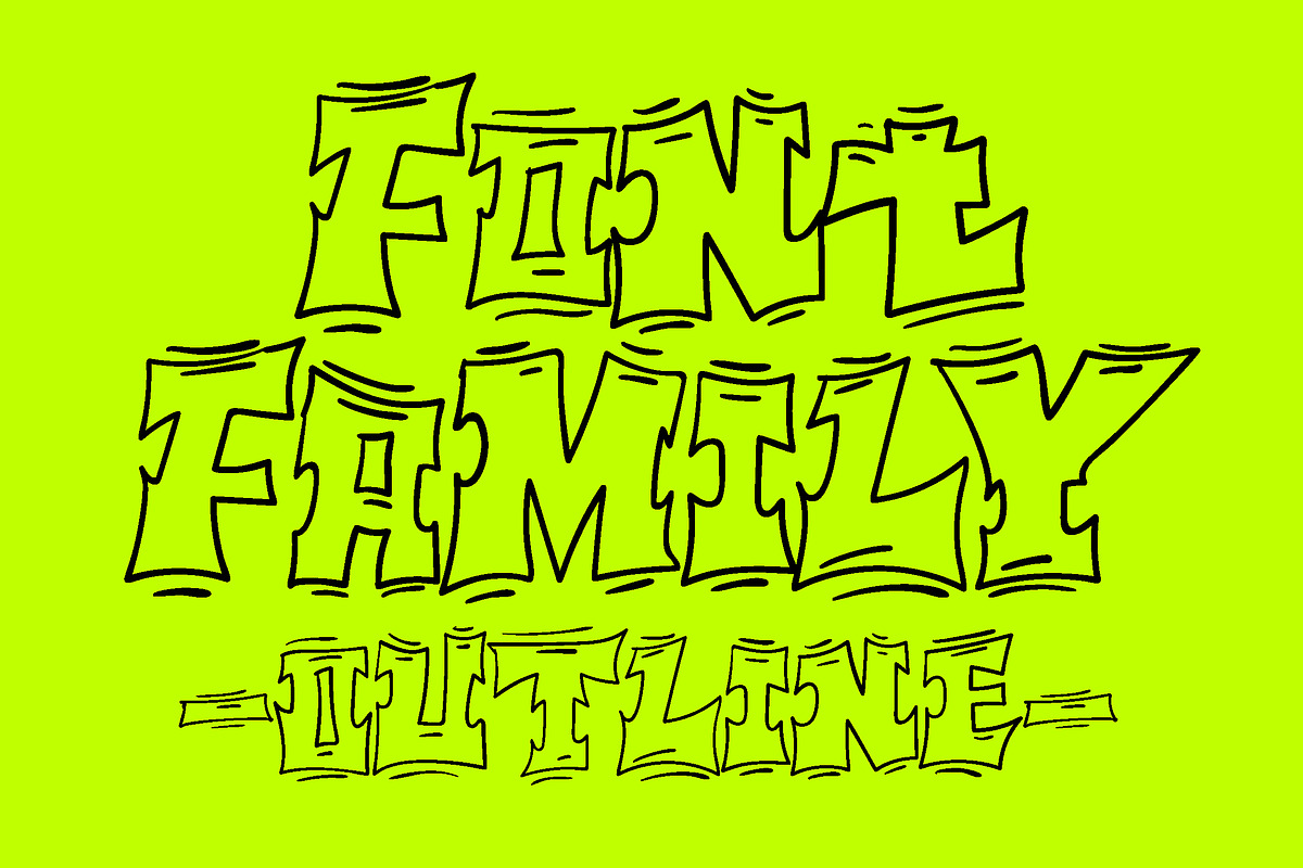Grafficity - Display Font, a Font by Fontcastle (Photo 3 of 5)