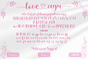 Love Ayu - Wedding Fonts Script Love, a Script Font by MC Creative (Thumbnail 7 of 11)
