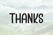 Mountain Highland | Script Font, a Script Font by Scratchones (Thumbnail 8 of 8)