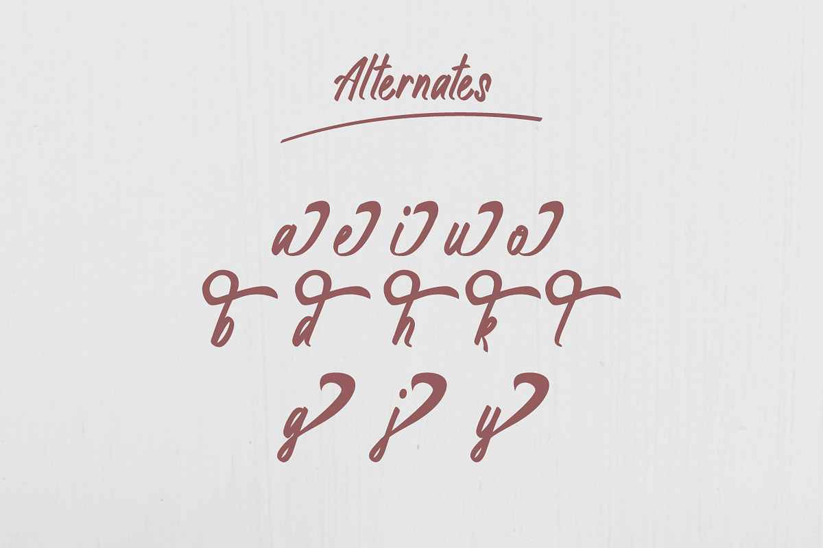 Armenicha vintages font Script preview 6
