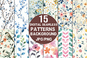 Pastel Easter Watercolor Clipart, an Illustration by DreamCafeArt (Thumbnail 3 of 6)