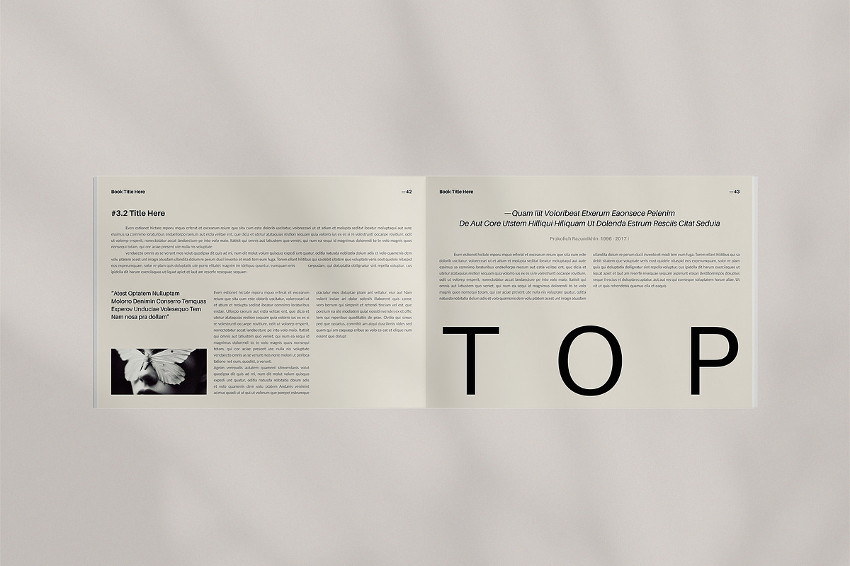 Editorial Magazine & Book Layout, a Magazine Template by TemplateFolio-Shop (Photo 12 of 21)