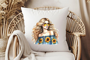 Sun-Kissed Summers Watercolor Clipar, an Illustration by Libby Wishes (Thumbnail 11 of 11)